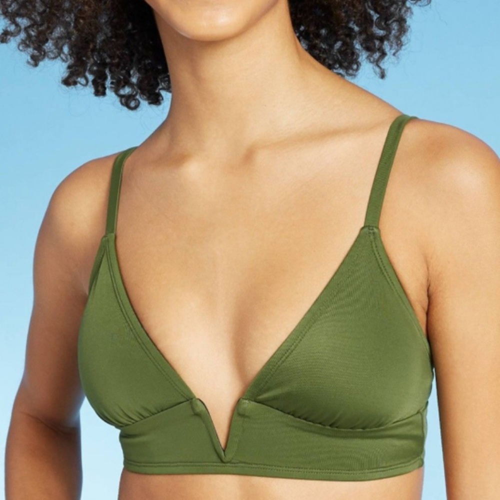 V-cut bikini top